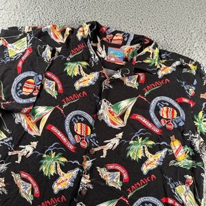 Reyn Spooner Joe Kealohas Hawaiian Men's Button Down Shirt XL‎ Jamaica AOP